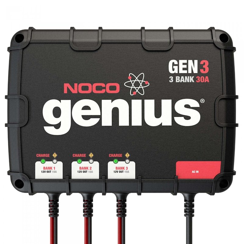 NOCO Genius 3 bank charger