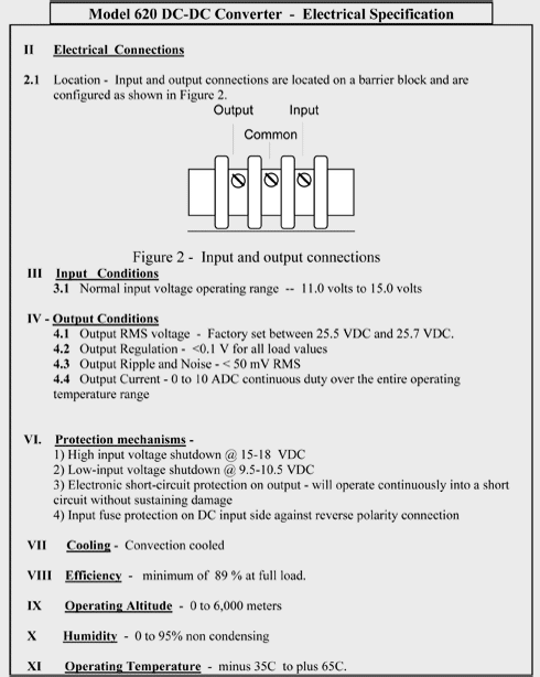 Specifications 1